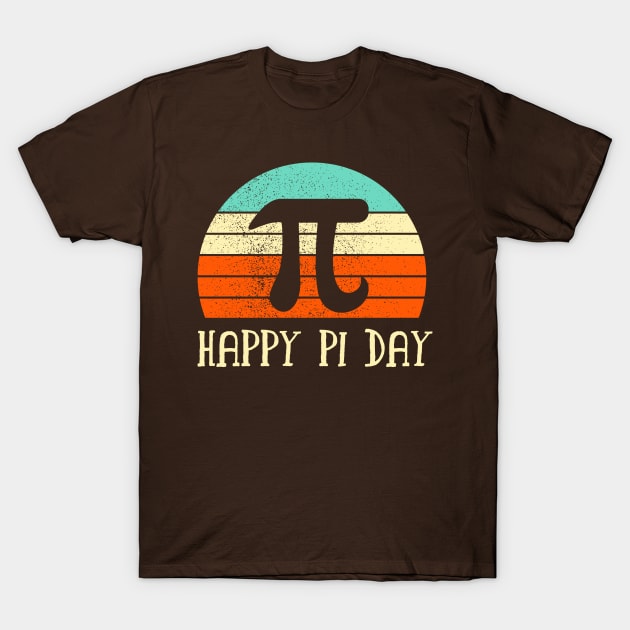 happy pi day mathematic math teacher leopard rainbow ,happy pi day color ,color pi, pi day T-Shirt by TeeAMS